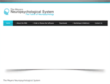 Tablet Screenshot of meyersneuropsychological.com